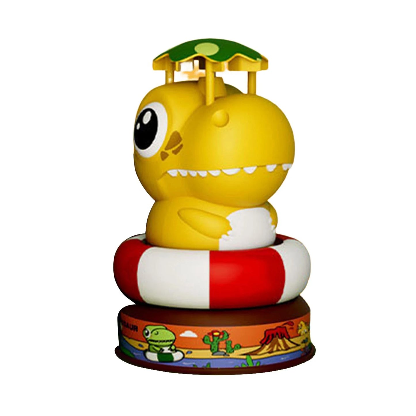 EZ outdoor Water Toy Baby Bath Toys Cartoon Frog Dinosaur Sprinkler Rotating Spray Garden Yard  Fun Games Toys for Kids boys girls