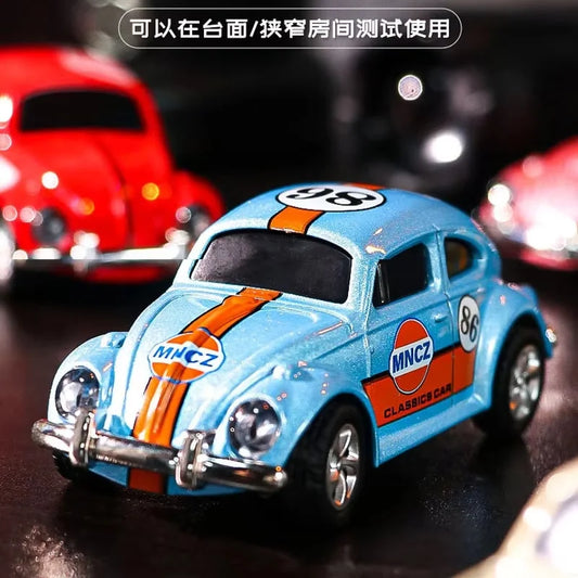 EZ 2025 New Wireless Mini Beetle Alloy Remote Control Car Small Mobile Phone Remote Control Model Car Toy Children'S Holiday Gift