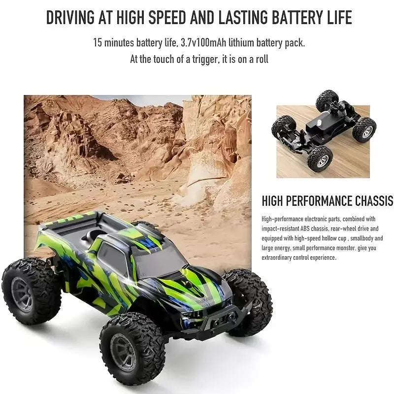EZ Max‘s New Mountaineering Mini Remote Control Vehicle Off Road Car Drift Vehicle1:32 Children's Boy Outdoor Recreation Toy Car