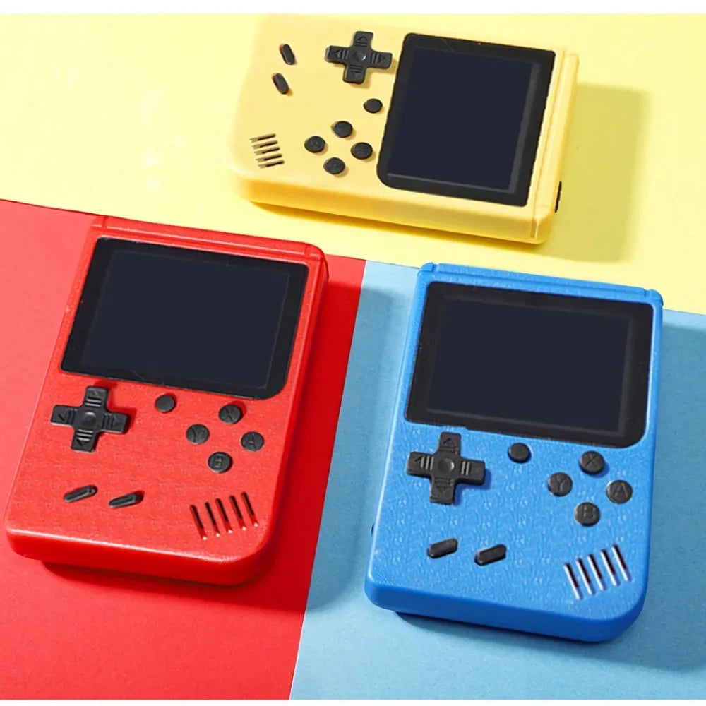 EZ Classic Retro Video Pocket Games Console Lcd Screen Built-in 400 Handheld Portable Mini Game Player for Boy Christmas Gift