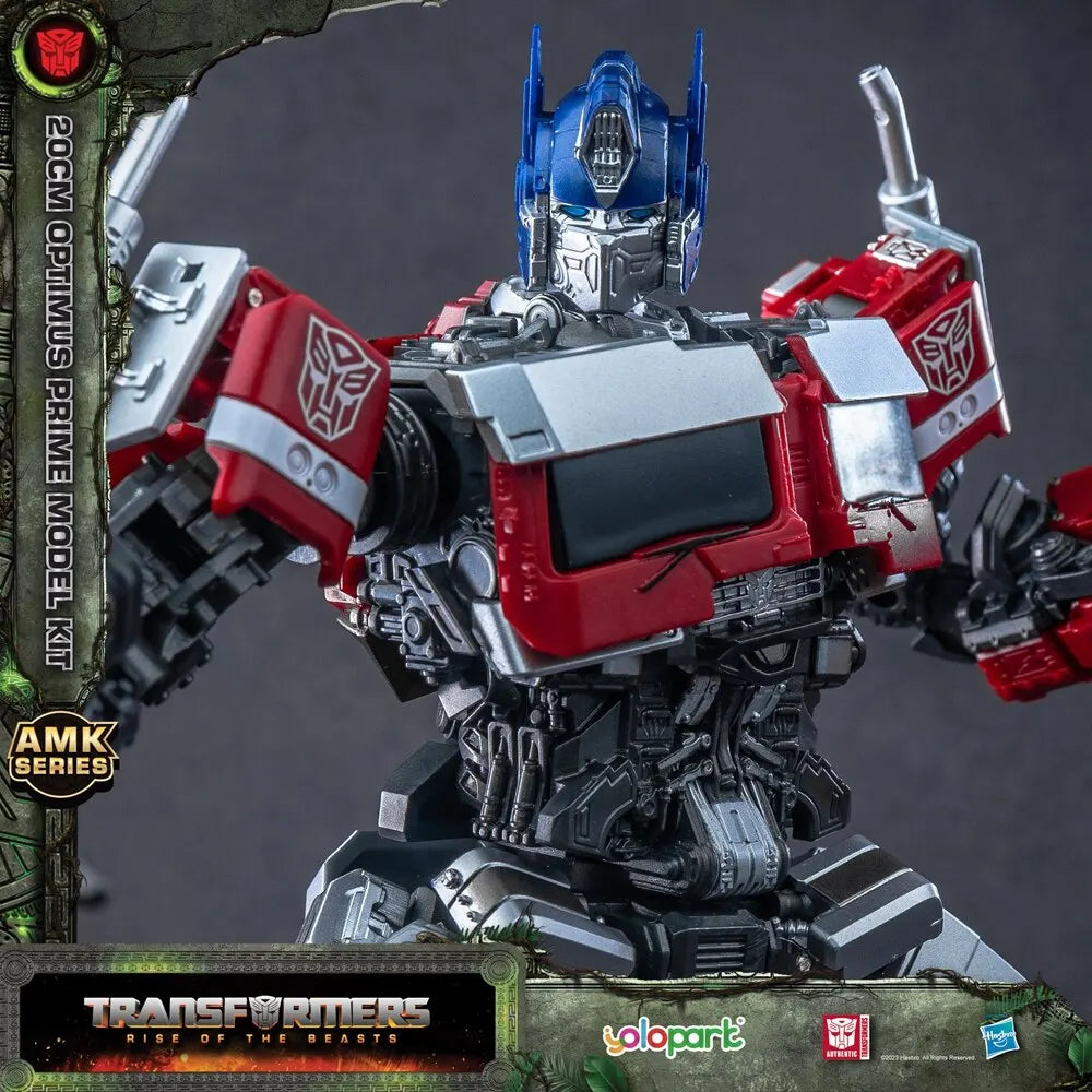 EZ Yolopark Transformers Optimus Prime 20cm Genuine Transformers Toys Model Figures Studio Series Rise Of The Beasts For Boys Girls