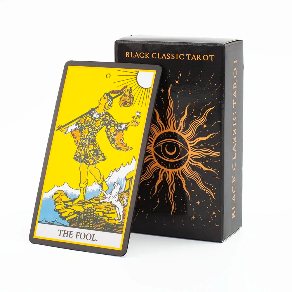 EZ 78 Card Deck Kitten Tarot Oracle Card Fate Divination Leisure Entertainment Family gatherings Tarot Card Game