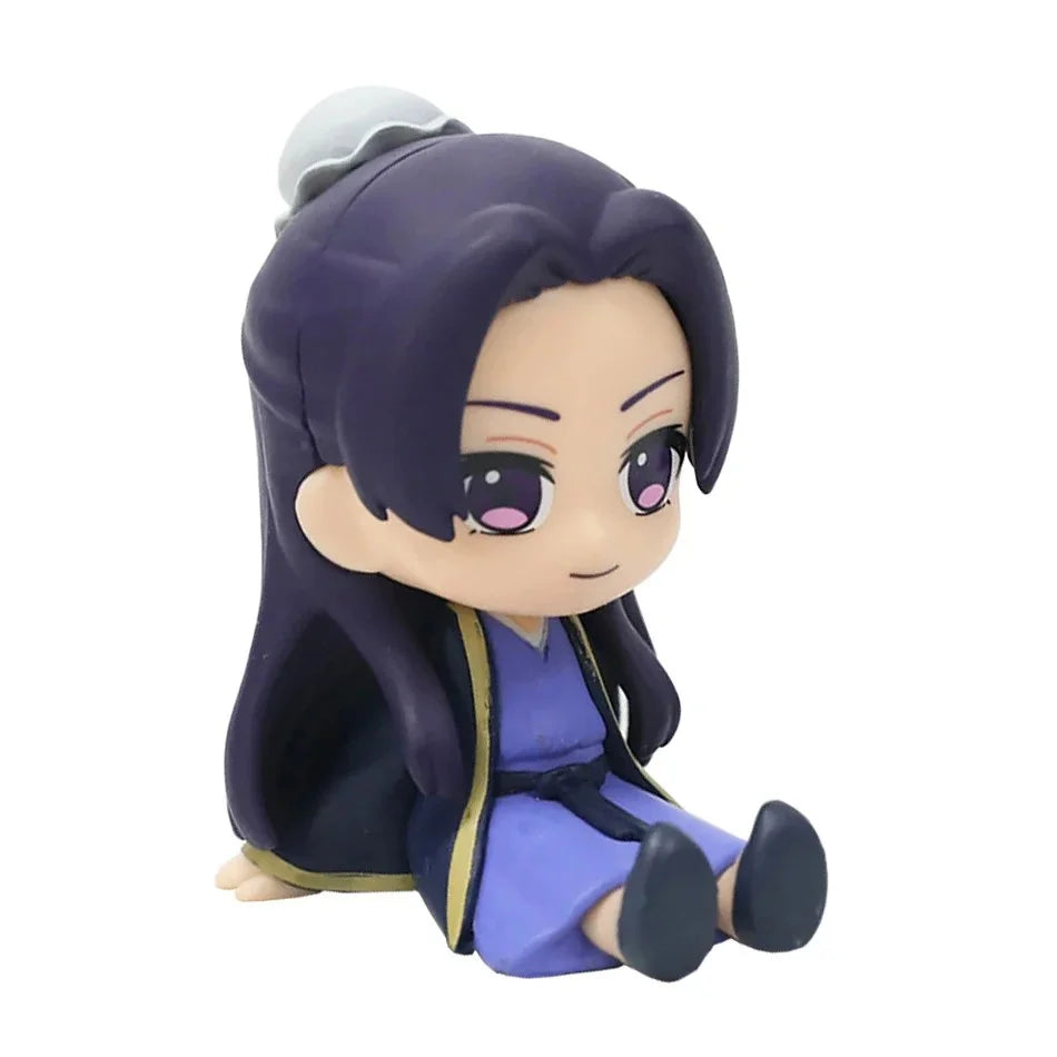 EZ New The Apothecary Diaries Maomao Jinshi Mini Figure Anime Periphery Kawaii Sitting Toys Desktop Car Ornaments Model Gifts