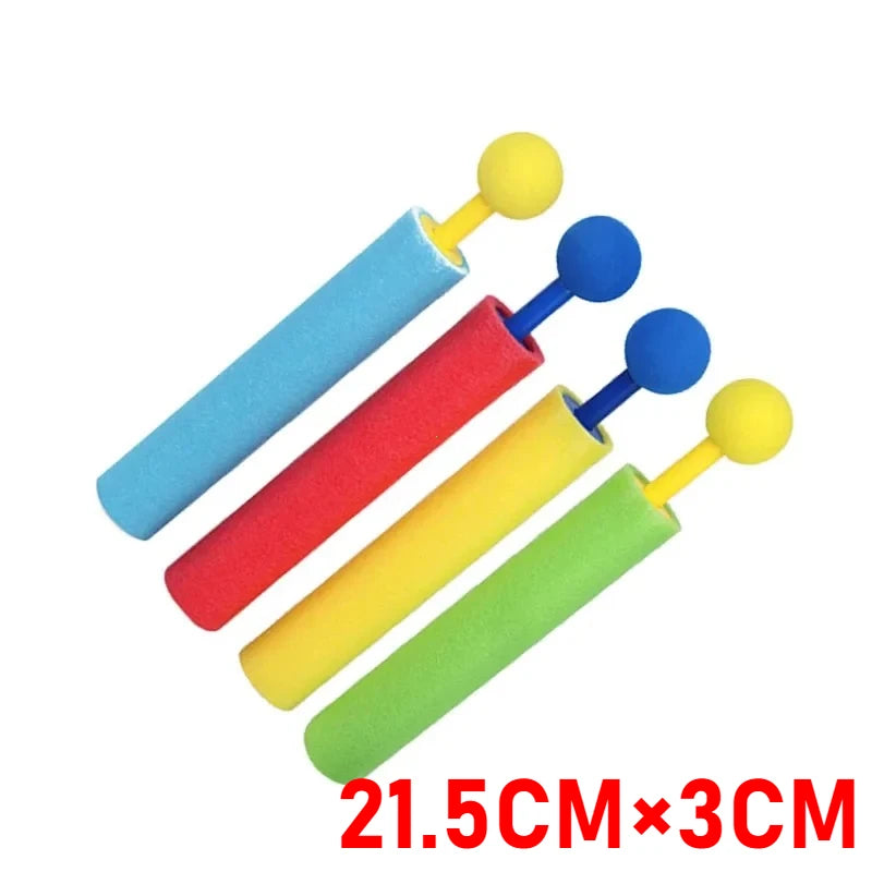 EZ 4pcs Water Blaster Water Guns for Kids Shooter Portable 4 Colors 30ft Range Children Foam Water Gun Summer Swimming Pool Toys