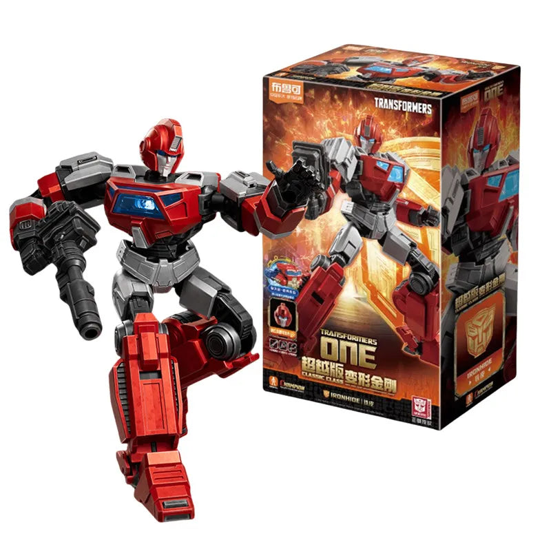 EZ Movies Transformers One Toys LED Optimus Prime Starscream SENTINEL PRIME Megatron Action Figure Assembled Toy Kids Gift