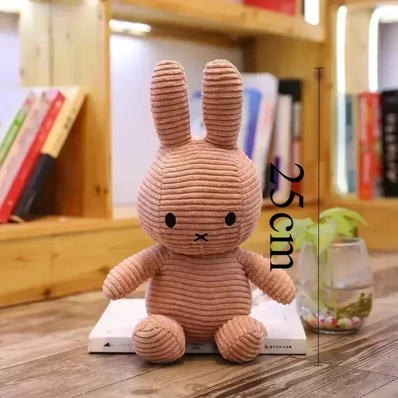 EZ Miffys Plush Toys Cute Cotton Soft Baby Sleeping Comfortable Accompanying Dolls Children's Easter Gift Decoration Doll