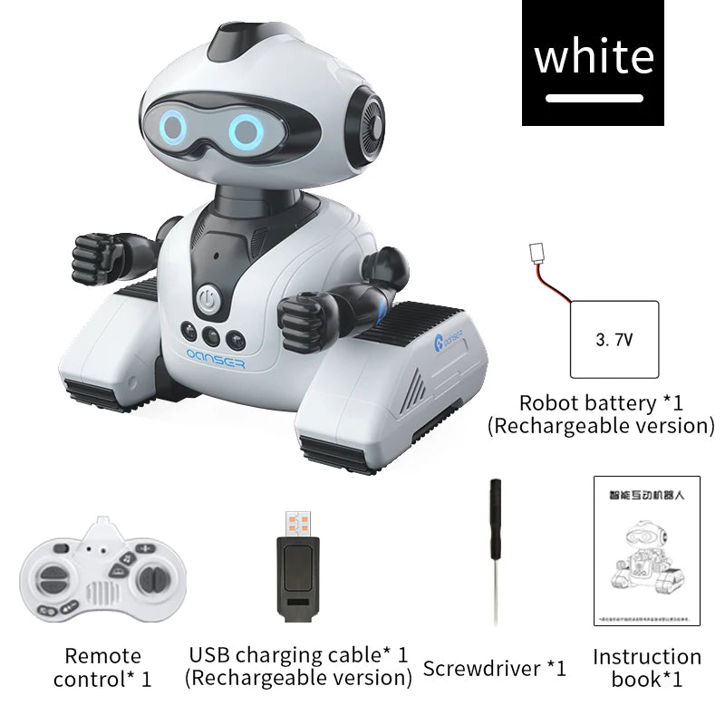 EZ Intelligent Remote Control JJRC R22 Robot Toy Gesture Sensing Music Recording Education Programming Science Popularization Robot
