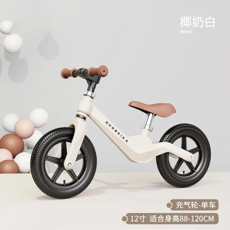 EZ Outdoor Children's Balance Bike Toys Without Foot Pedal Baby Sports Training Walker Bicycle Inflatable Tires Best Gift for Kids