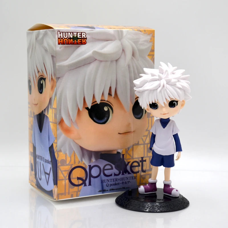 EZ 13cm Hunter x Hunter Gon Freecss Anime Figure Alluka Zoldyck Action Figure Chrollo Lucilfer/Kurapika Figurine Model Toys Gift