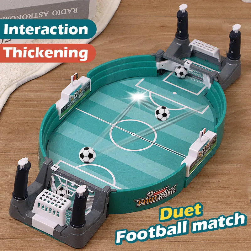 EZ Football Board Game Desktop Interactive Soccer Toys Soccer Table for Family Party Kids Boys Sport Outdoor Portable Game Gift