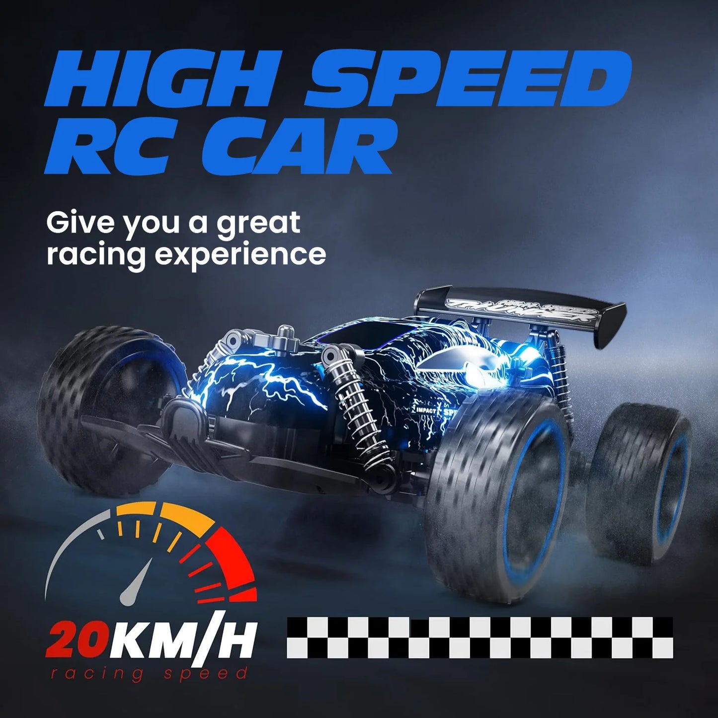 EZ Sinovan RC Car 20km/h High Speed Car Radio Controled Machine 1:18 Remote Control Car Toys For Children Kids Gifts RC Drift