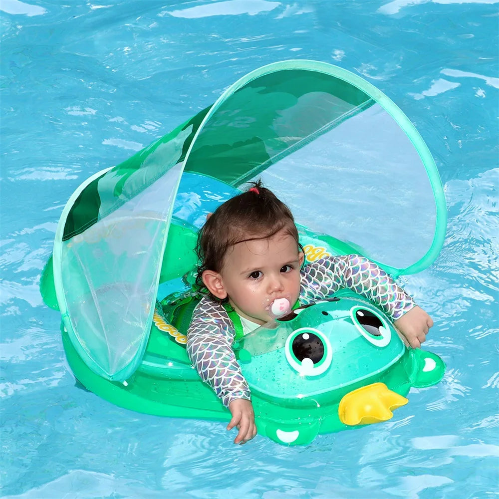 EZ Swimbobo Kids Inflatable Baby Floating Water Toy Swimming Floats Waist Trainer Child Swim Pool Ring PVC Children Float
