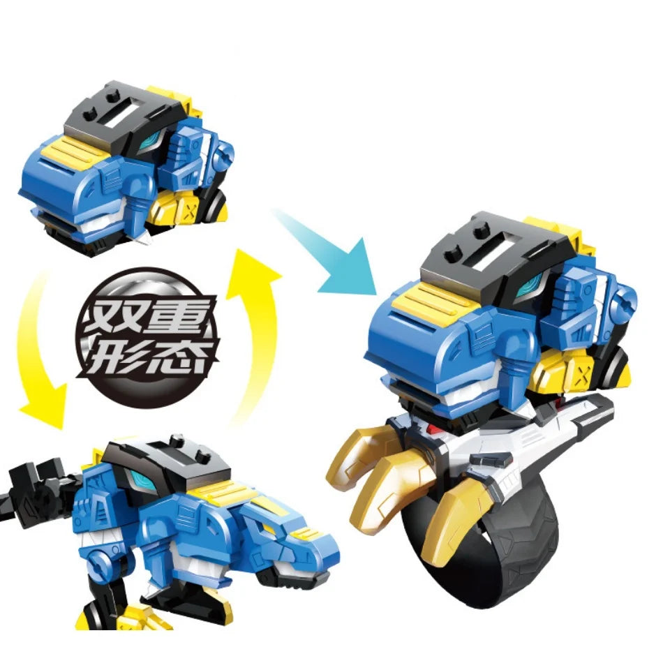EZ Genuine Mini Secret Service Watch Toy Boy Mecha Robot Ruper Dinosaur Power Deformation Toy Suit Action Figures Kids Gifts