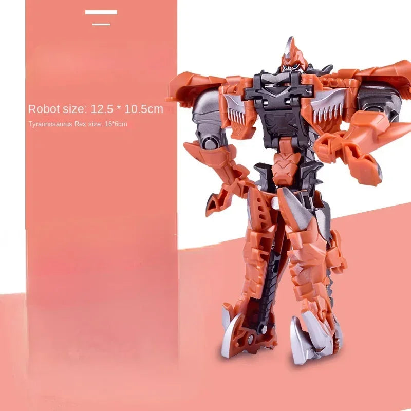 EZ Transformation Toy Robot One Step Deformation Car Action Figure Model Dinosaur Toys for Boys