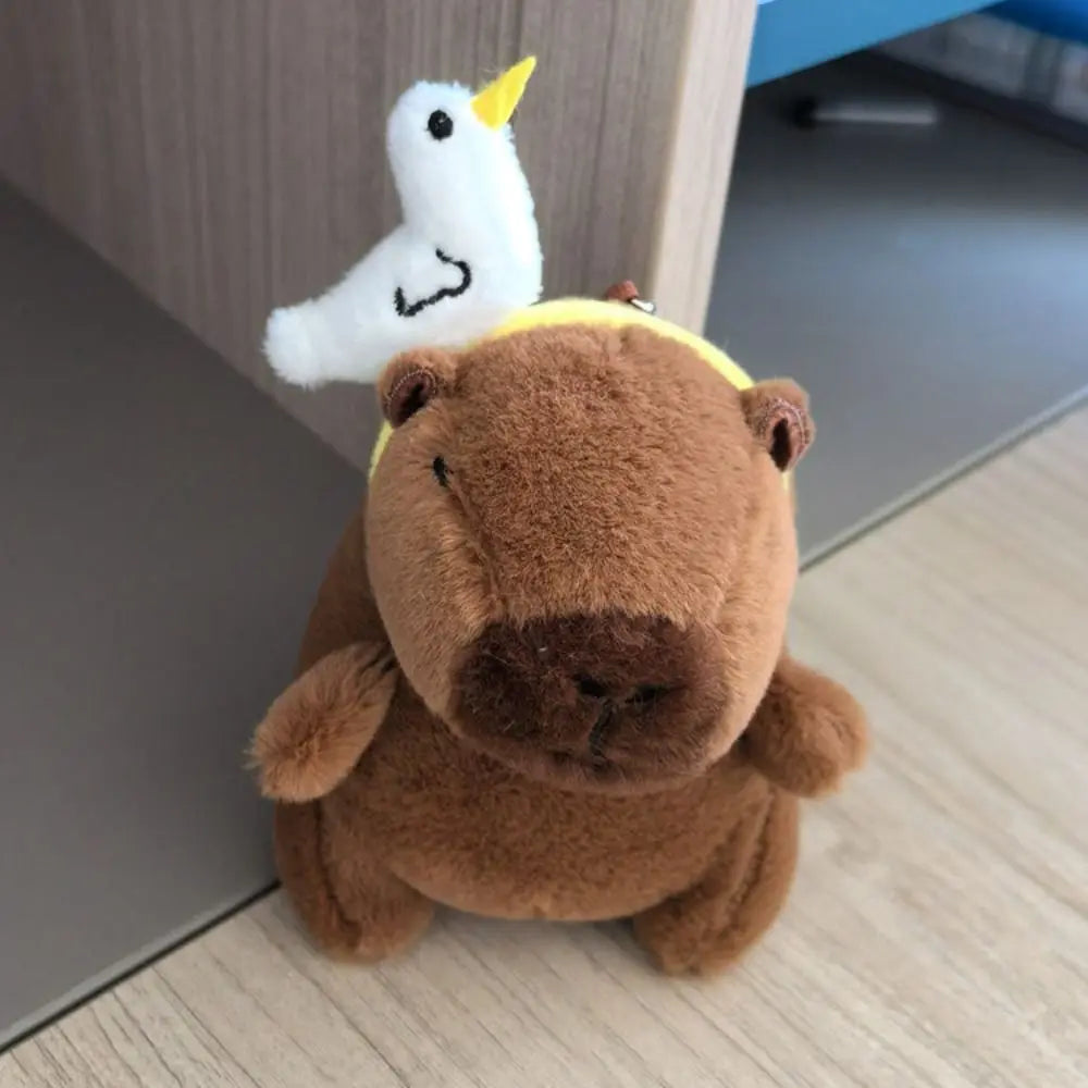 EZ Cute Capybara Plush Toy Hoodie with Wings Simulation Doll Small Size Stuffed Animals Anime Fluffty Toy Birthday Party