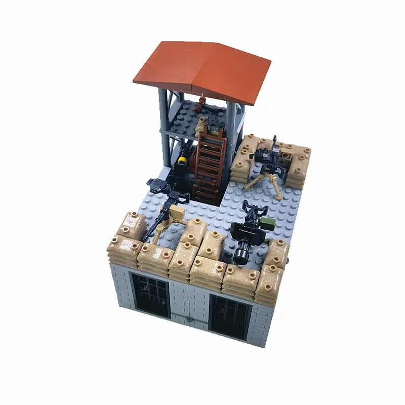 EZ MOC WW2 German Military Weapons Building Blocks Toys for Boys Compatible Transform Army Soldiers Bricks Kids Xmas Birthday Gift