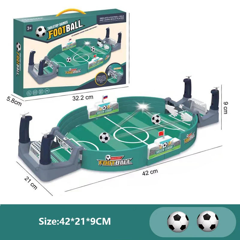 EZ Football Board Game Desktop Interactive Soccer Toys Soccer Table for Family Party Kids Boys Sport Outdoor Portable Game Gift