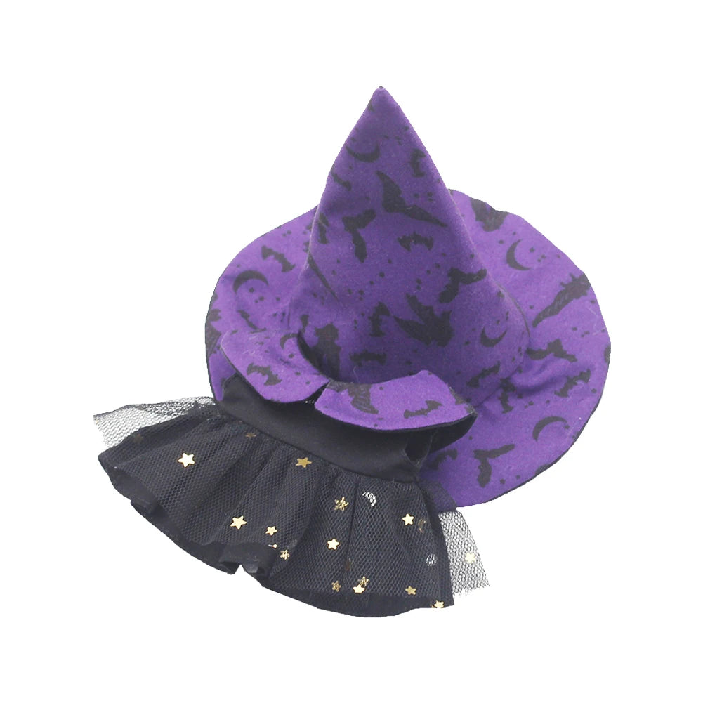 EZ For labubu Halloween pumpkin doll costume cute black cat vinyl doll dress up clothes no doll