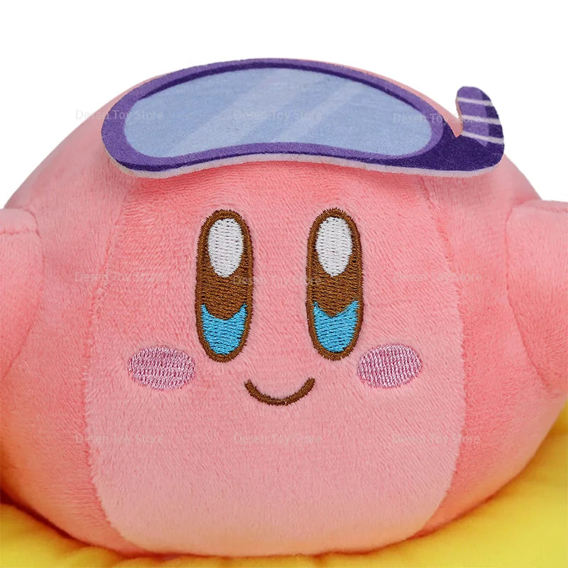 EZ 8 Styles Anime Star Kirby Swimming Sword Chef Bread Kirby Waddle Doo Dee Stuffed Doll Toy Cute Peluche Toy Christmas Gifts