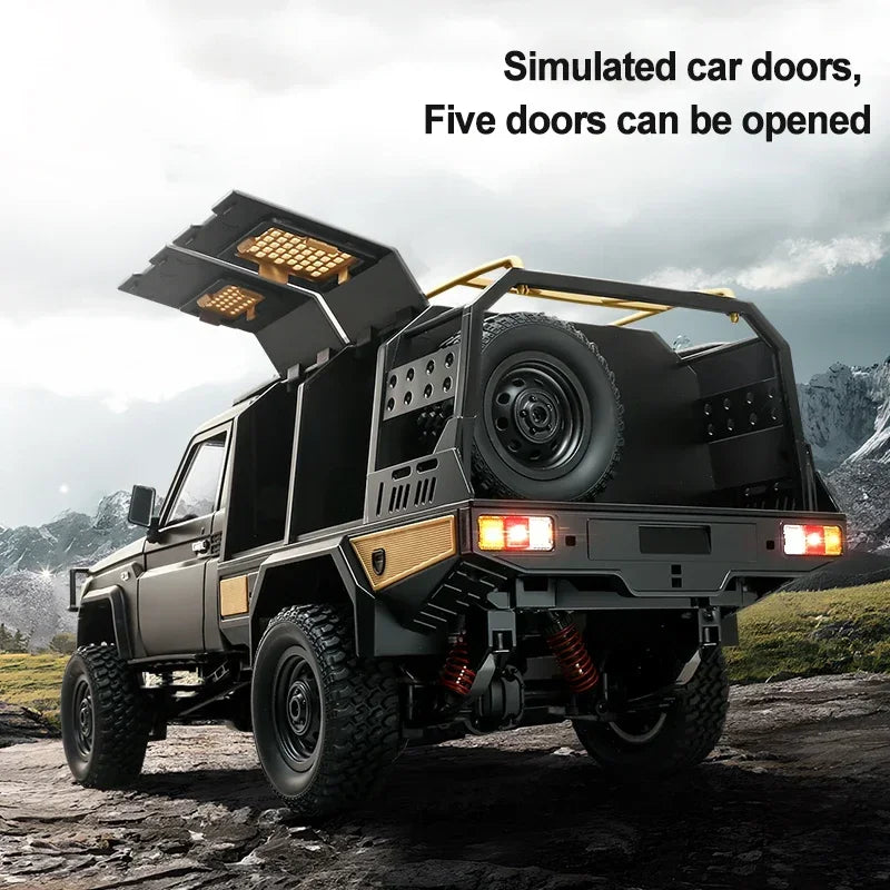 EZ MN82S RC Crawler 1/12 Full Scale LC79 RC Pickup Short Truck 4WD Remote Control Climbing Off-road Car Toys for Kids Adults Gifts