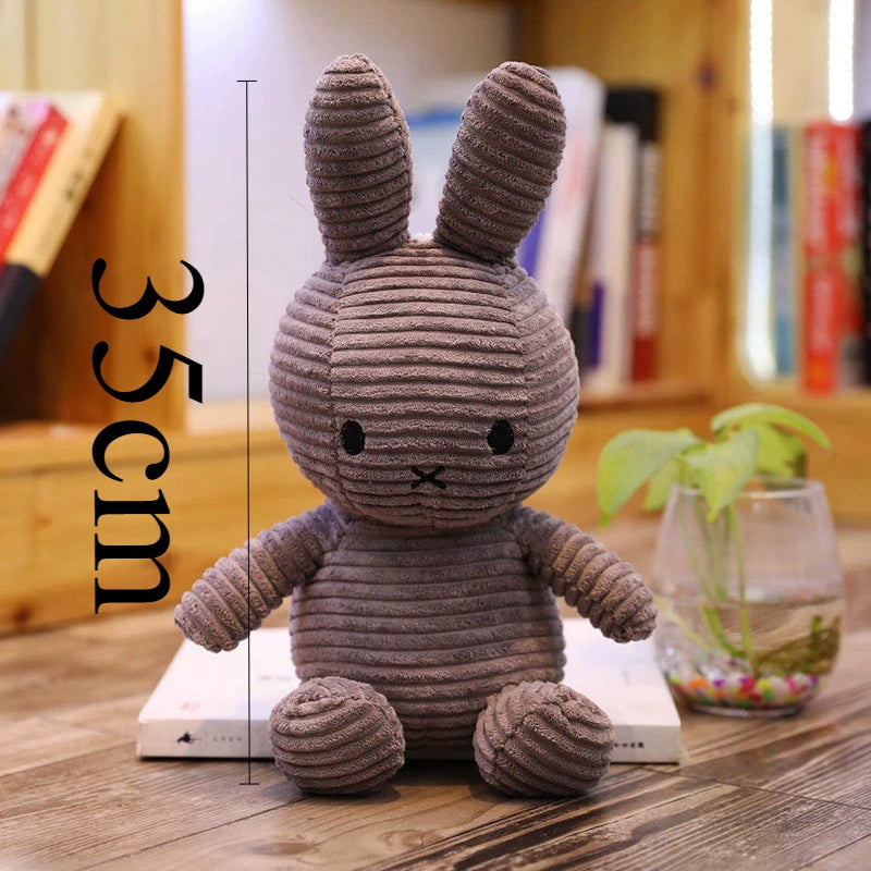 EZ Miffys Plush Toys Cute Cotton Soft Baby Sleeping Comfortable Accompanying Dolls Children's Easter Gift Decoration Doll