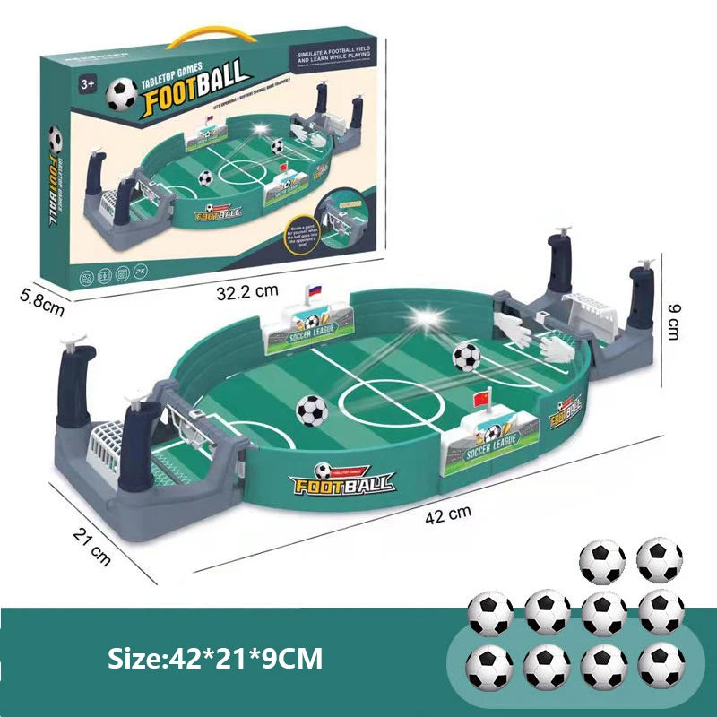 EZ Football Board Game Desktop Interactive Soccer Toys Soccer Table for Family Party Kids Boys Sport Outdoor Portable Game Gift