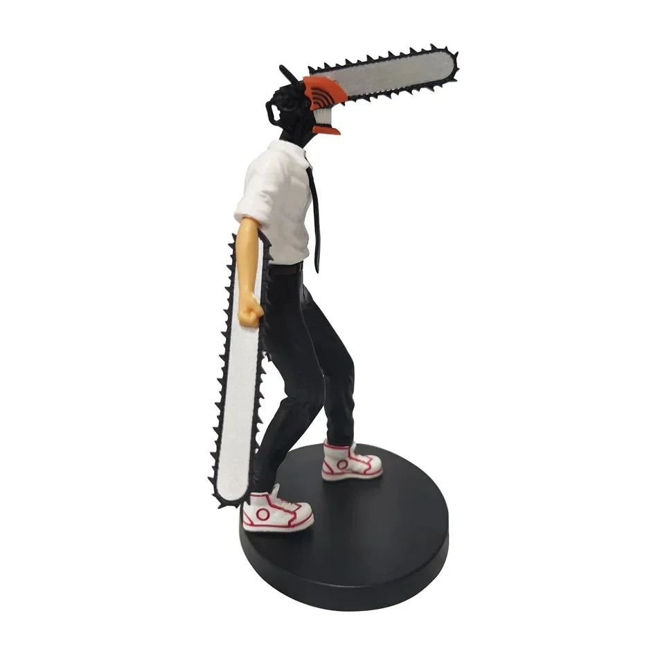 EZ 18cm Chainsaw Man Anime Figure Power Denji Action Figure PVC Chainsaw Man Power Figurine PVC Adult Collection Model Doll Toys
