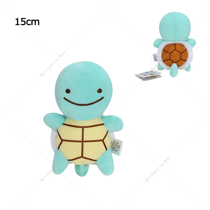 EZ Pokémon Plush Toy Oddish Charmander Eevee Ditto Lapras Dragonite Magnemite Omanyte Cute Stuffed Doll Birthday Christmas Gift