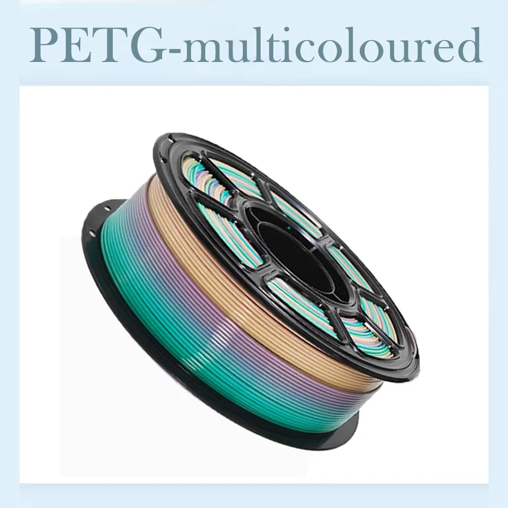 EZ Tideboom PETG Filament 3D Printing Materials 3D Printer Petg Filament 1KG Eco-Friendly Good Toughness Mix Color Petg 필라멘트