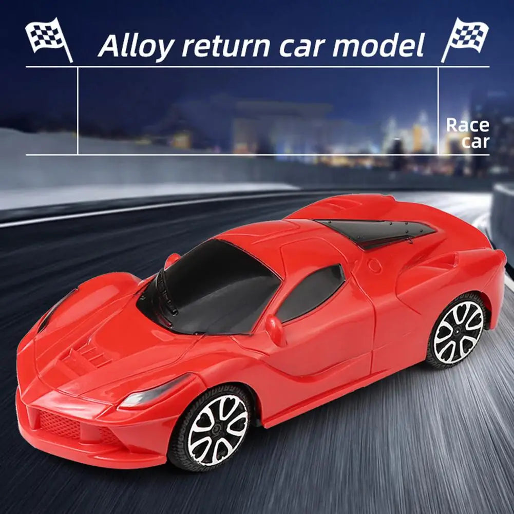 EZ 1PC Simulation Remote Control Car Random Color Model Electric 2-way Rc Sports Car Toy For Boys Girls Birthday Gifts Random Color