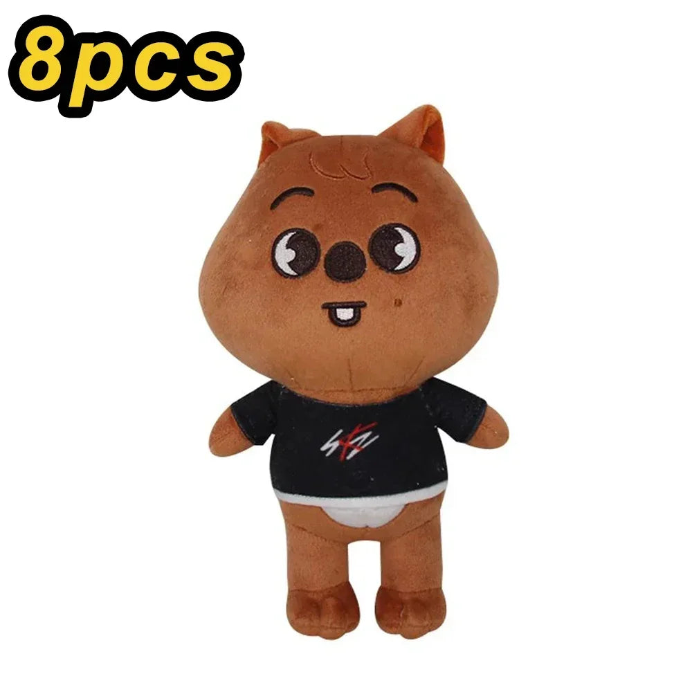 EZ 32style 23cm Plush Toy Kawaii Skzoo Stray Plush Cartoon Stuffed Animal Doll Kawaii Companion Toys Room Decor Children Gift