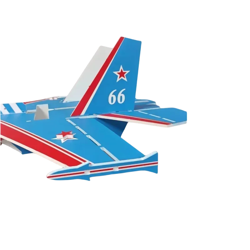 EZ Su27mini Rc Beginner Training Plane 56cm Small Model Airplane KIT Remote Control Fixed Wing Crash Resistant Magic Board Glider