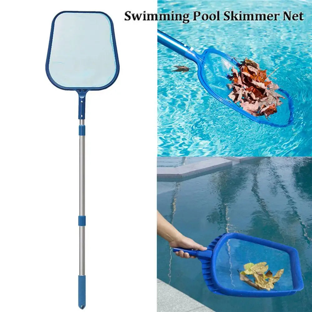 EZ Professional Leaf Rake Deep Bag Swimming Pool Cleaning Nets Spa Rubbish Skimmer Pool Net Pool Cleaning Net Piscina Accessories