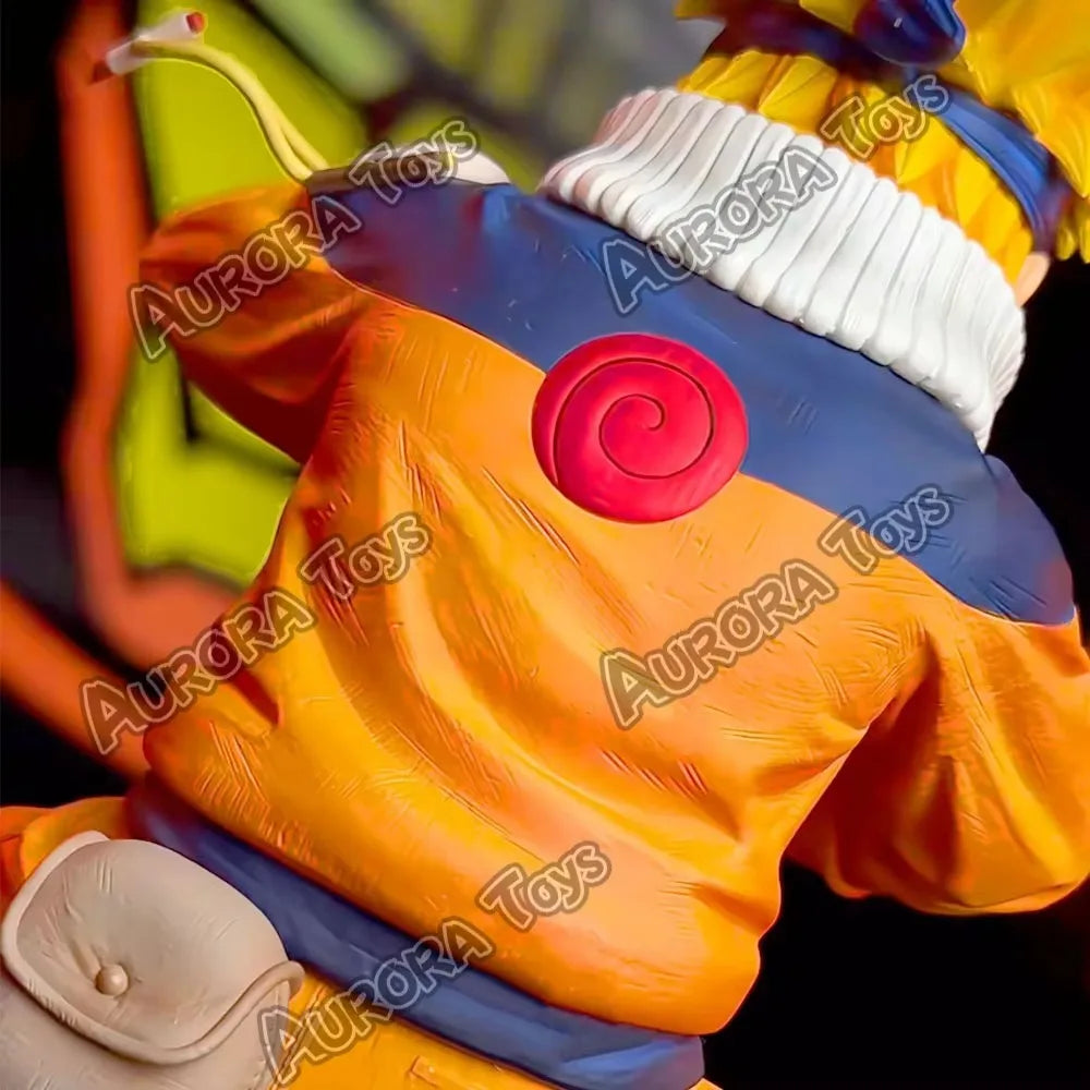 EZ 5.9in/15cm Anime Uzumaki Naruto Figure Kage Bunshin no Jutsu PVC PVC Action Figures Collection Model Toys Gifts