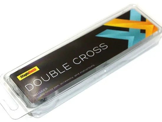 EZ Double Cross Magic Trick Ink Vanishes Magia Magician Close Up Illusions Gimmick Mentalism Prop