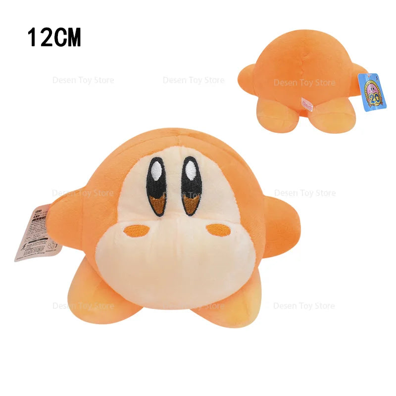 EZ 8 Styles Anime Star Kirby Swimming Sword Chef Bread Kirby Waddle Doo Dee Stuffed Doll Toy Cute Peluche Toy Christmas Gifts