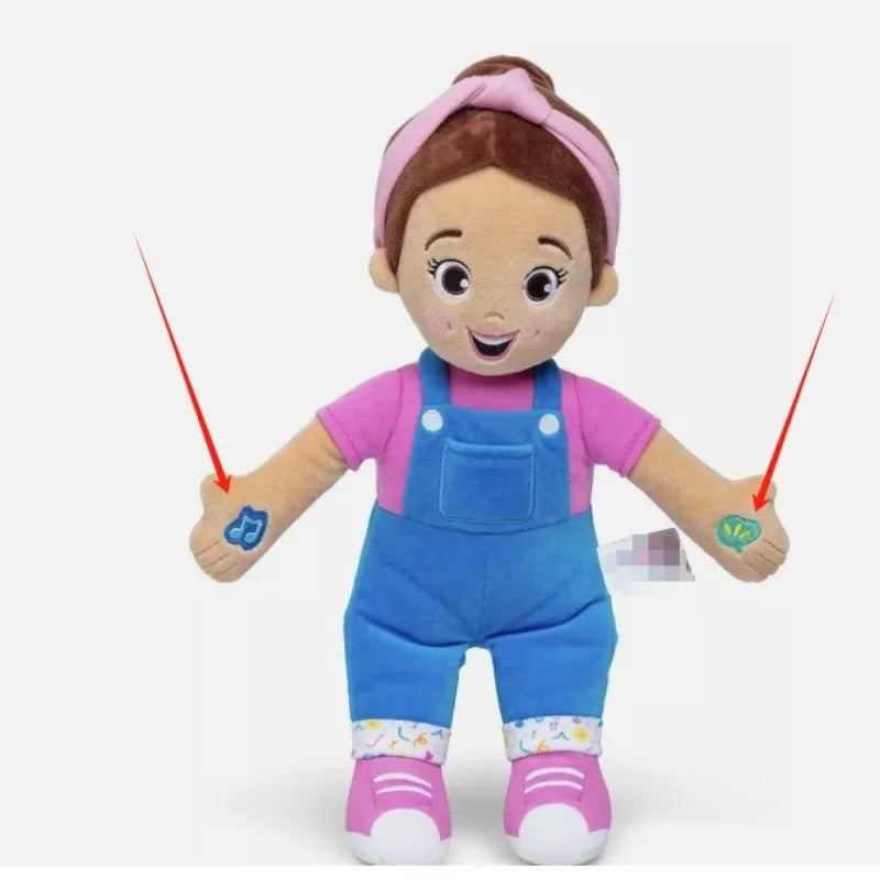 EZ 30cm Ms Rachel Plush Doll Ms Rachel Speak&Sing Plushes Interactive Toy Soft Stuffed Music Toys Cartoon Boys Girls Birthday Gifts