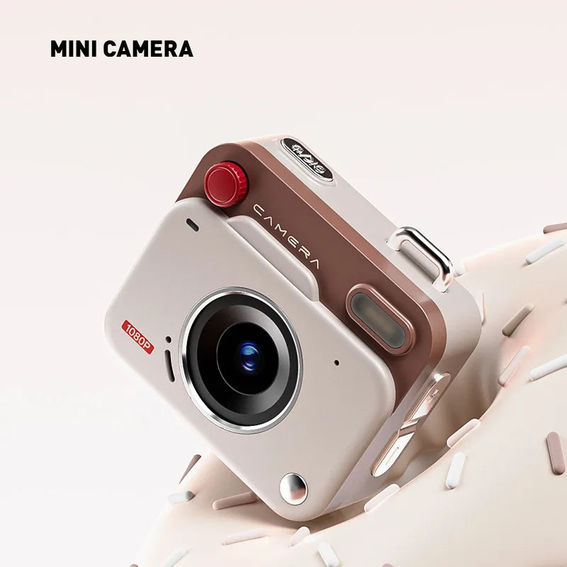 EZ New CCD Retro Mini Digital Camera High Definition Pixel Student Campus Photography Recording Small Size Easy To Carry Camera