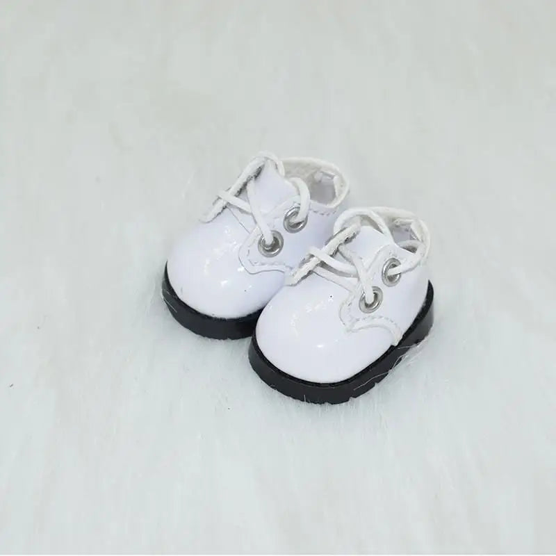 EZ For LABUBU Leather Shoes Suitable for 17cm Cotton Dolls Shoes Boots Toys Casual Sports Shoes Dolls Accessories DIY Doll Toys