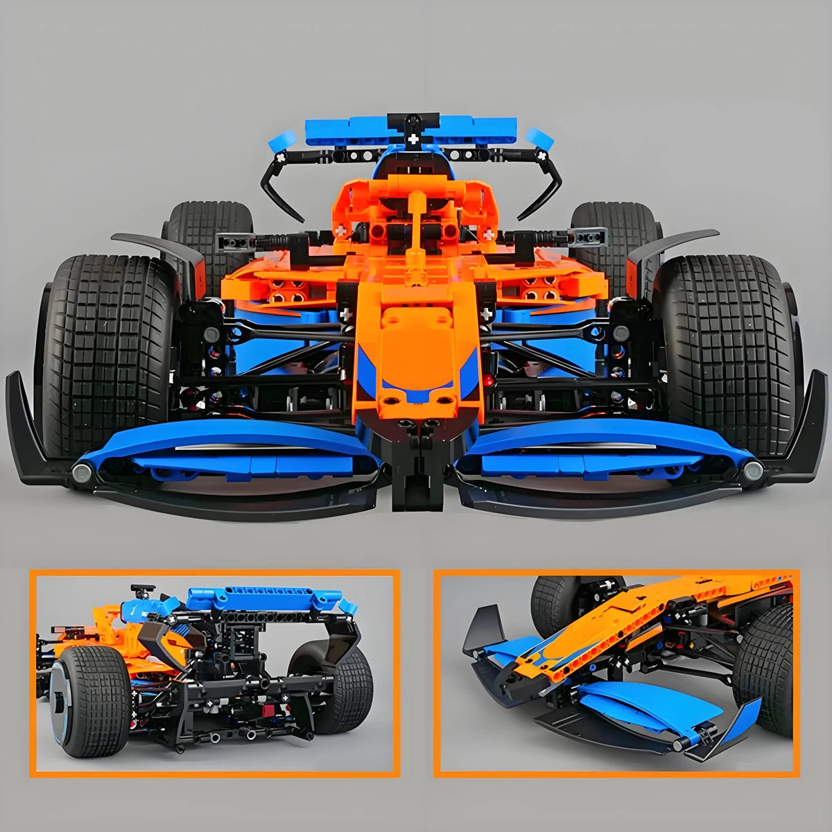 EZ Technical Block Race Supercar Racing Car Sport vechiel Model Buiding Kit Block Bricks Toys for Kids Birthday Gift Boys Set