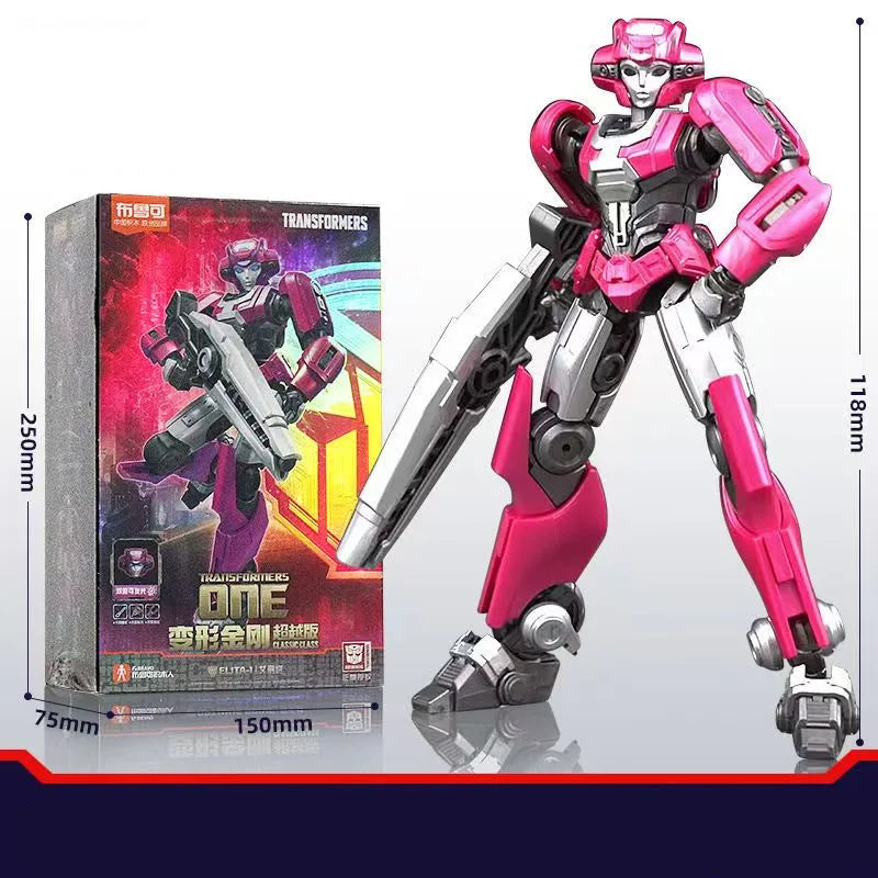 EZ Movies Transformers One Toys LED Optimus Prime Starscream SENTINEL PRIME Megatron Action Figure Assembled Toy Kids Gift