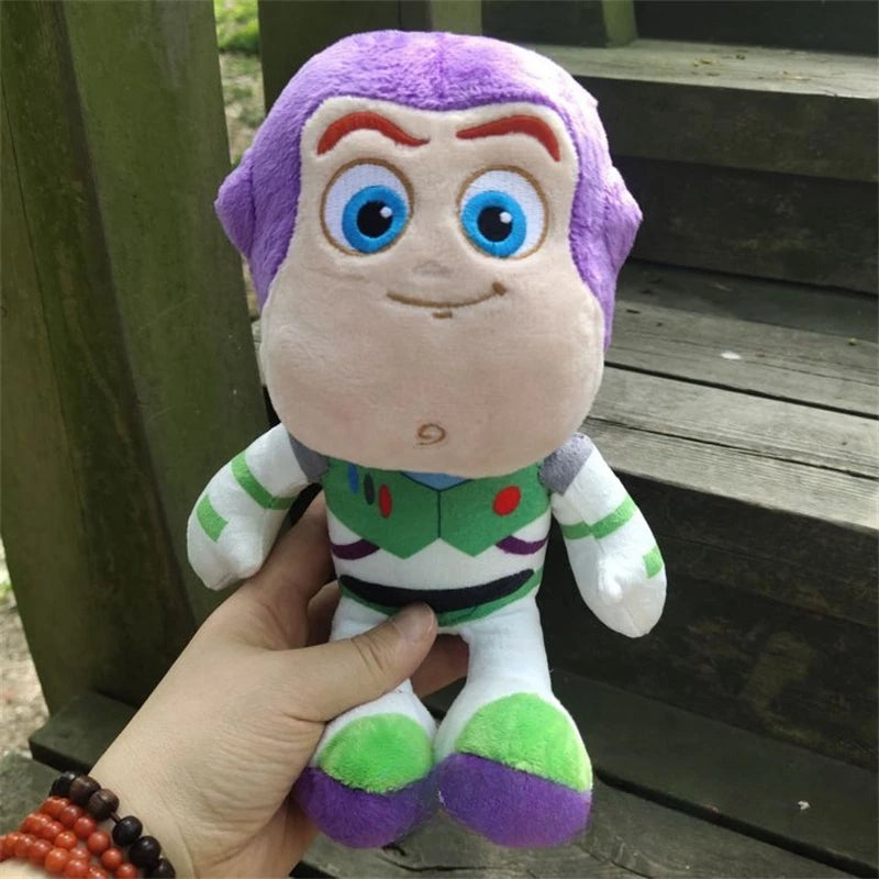 EZ 23cm Cute Woody Buzz Lightyear Plush Toy Lovely Stuffed Anime Jessie Plushies Pendant Cartoon Doll Home Decor Xmas Gifts