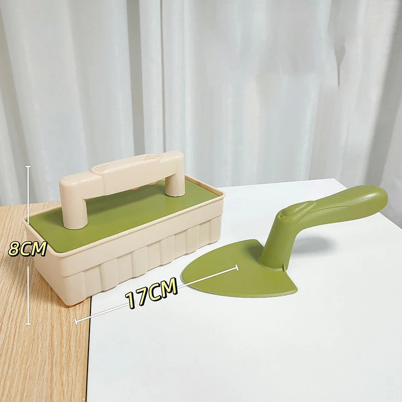 EZ Children Beach Toys Shovel Sandbox Castle Building Sand Brick Walls Molds Tools Summer Outdoor Games Kids Play Water Sands Toys