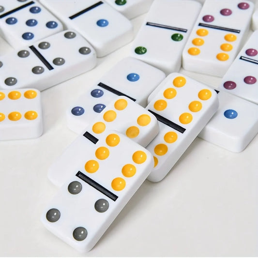 28pcs Dominoes with Storage Bag, Suitable for Adult Entertainment, Leisure, Travel