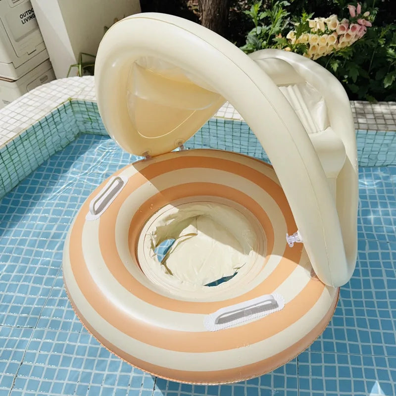 EZ Baby Swimming Float Ring Pool Bathtub Toys Pool Accessories for Kids  Swimming Circle Float Seat Summer Beach Pool Party 1 2 3 Y