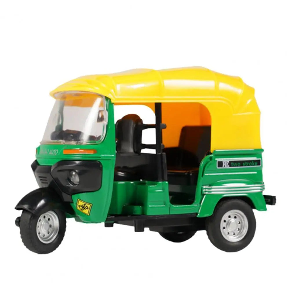 EZ 1:14 Tricycle Model Alloy with Sound and Light Pull Back Car Model Toy Motorcycle Model Toys Car Gifts for Kids for Colletion