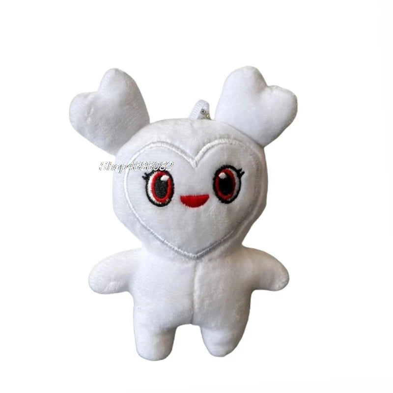 EZ Lovelys Plush Korean Super Star Plush Toy Cartoon Animal TWICE Momo Doll Keychain Pendant for Fans Girls Birthday Gifts