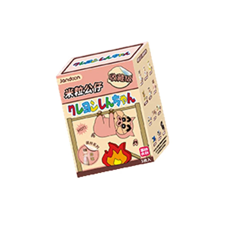 EZ Crayon Shin-Chan Anime Figures Creative Peripheral Dinosaur Diary Baby Rice Grains Doll Model Blind Boxs Toys Children's Gifts