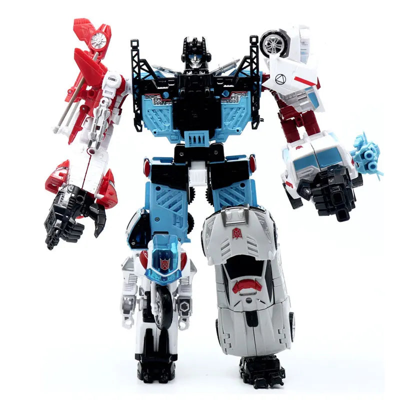 EZ Transformation Robot Toys HZX Defensor Bruticus Superion Devastator IDW 5 IN 1 6 IN 1 ONE NO BOX Sets Action Figure KO 6in1