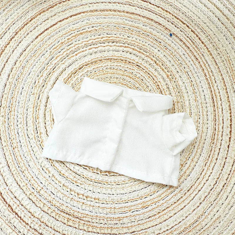 EZ Labubu Doll Clothes Plush Doll'S Clothes Cool And Sweet Leather Clothing Labubu I II Idol Dolls Sitting Party Accessories